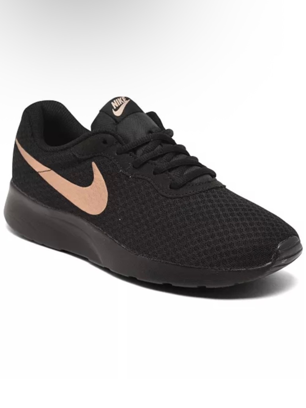 NIKE Tajun casual comfy black sneakers women’s Size 9.5